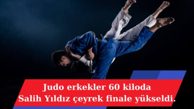 Paris 2024 Olimpiyat Oyunları’nda judo erkekler 60 kiloda Salih Yıldız,
